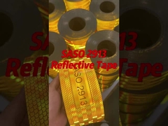 アルミ化金属化サソ 2913 2インチ 25m 50m レトロ反射性テープ サウジアラビア
