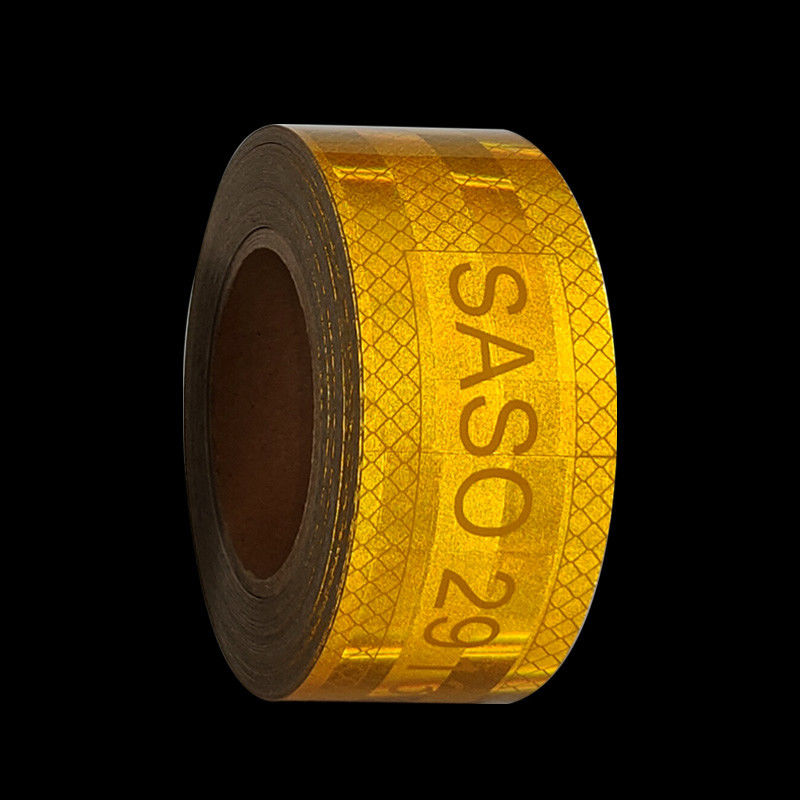 サウジアラビア・アラビア・マーケット カスタムペット 金属化 50mm 目立つハイ・ヴィス イエロー・サソ 2913 車用反射テープ トラック 安全