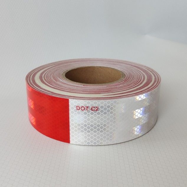 防水反射テープ DOT-C2 トレーラー用 赤と白 アレッシブ
