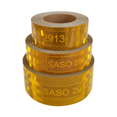 よい価格 屋外用 SASO 2913 反射テープ 黄色 オレンジ OEM オンライン