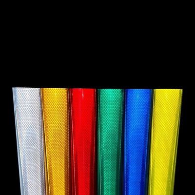 よい価格 交通安全標識のための印刷可能なアクリルダイヤモンドグレードの反射シート オンライン