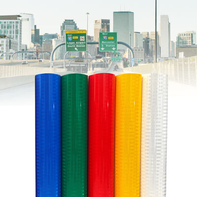 よい価格 タイプIV プラスチック粘着シート 高密度プリズマ反射シート ODM オンライン