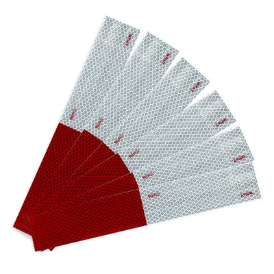 よい価格 Red/White DOT-C2 Reflective Safety Tape Conspicuity Tape for Vehicles, Trailers, Trucks オンライン