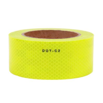 よい価格 High Intensity Fluorescent Yellow Green PMMA Micro Prismatic DOT C2 Reflective Tape オンライン