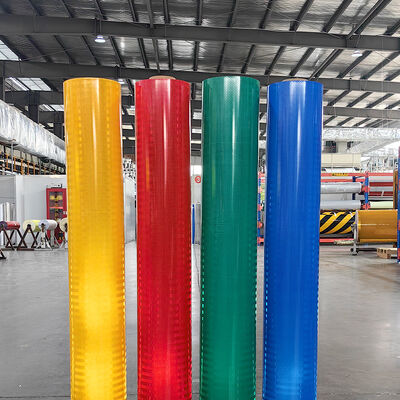 よい価格 HIPプリズマ式反射シート,マイクロプリズマ式構造,10年耐久性,交通標識のASTM D4956型IV適合性 オンライン